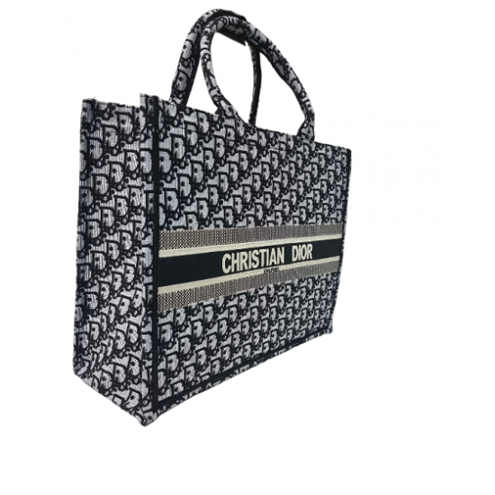 Christian Dior Oblique Blue Canvas Book Tote – STYLISHTOP