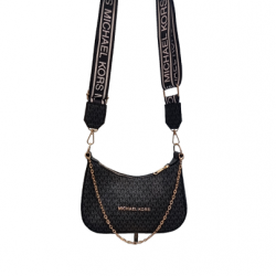 ΤΣΑΝΤΑ MICHAEL MICHAEL KORS ΧΡΩΜΑ: ΜΑΥΡΟ ΓΚΡΙ