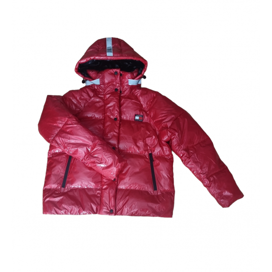 TOMMY HILFIGER ΜΠΟΥΦΑΝ ΚΟΚΚΙΝΟ ΓΥΝΑΙΚΕΙΟ TOMMY HILFIGER ΜΠΟΥΦΑΝ ΚΟΚΚΙΝΟ ΓΥΝΑΙΚΕΙΟ