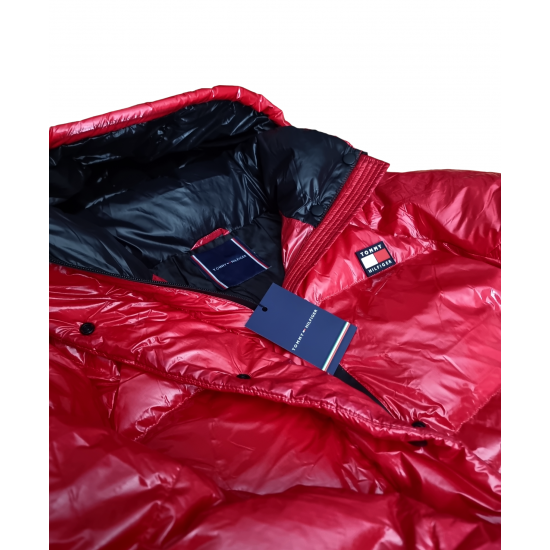 TOMMY HILFIGER ΜΠΟΥΦΑΝ ΚΟΚΚΙΝΟ ΓΥΝΑΙΚΕΙΟ TOMMY HILFIGER ΜΠΟΥΦΑΝ ΚΟΚΚΙΝΟ ΓΥΝΑΙΚΕΙΟ