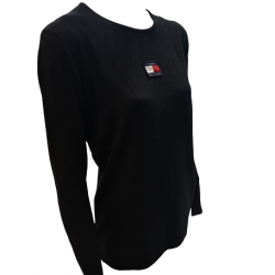 Tommy Hilfiger Πλεκτη Μπλουζα Μαυρη