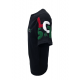 LACOSTE T-SHIRT ME ΛΑΙΜΟΚΟΨΗ ΜΑΥΡΟ ΚΑΙ ΑΝΑΓΛYΦΟ LOGO ΕΜΠΡΟΣ REGULAR FIT UNISEX LACOSTE T-SHIRT ME ΛΑΙΜΟΚΟΨΗ ΜΑΥΡΟ ΚΑΙ ΑΝΑΓΛYΦΟ LOGO ΕΜΠΡΟΣ REGULAR FIT UNISEX